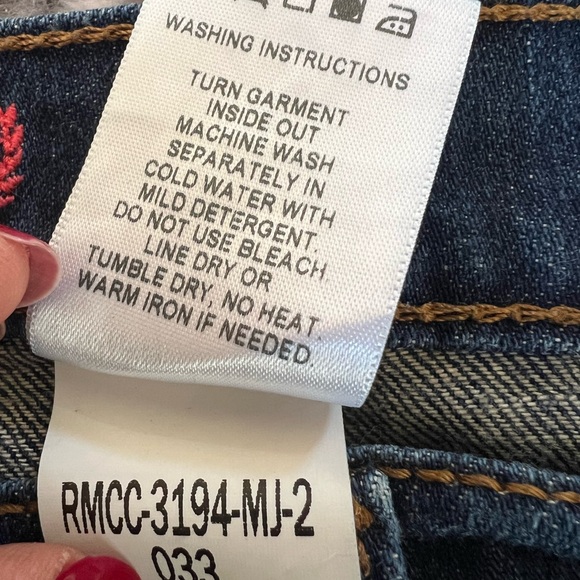 CINCH Jenna Slim Straight Jeans – Medium Wash – Size 30/9R - Picture 6 of 7